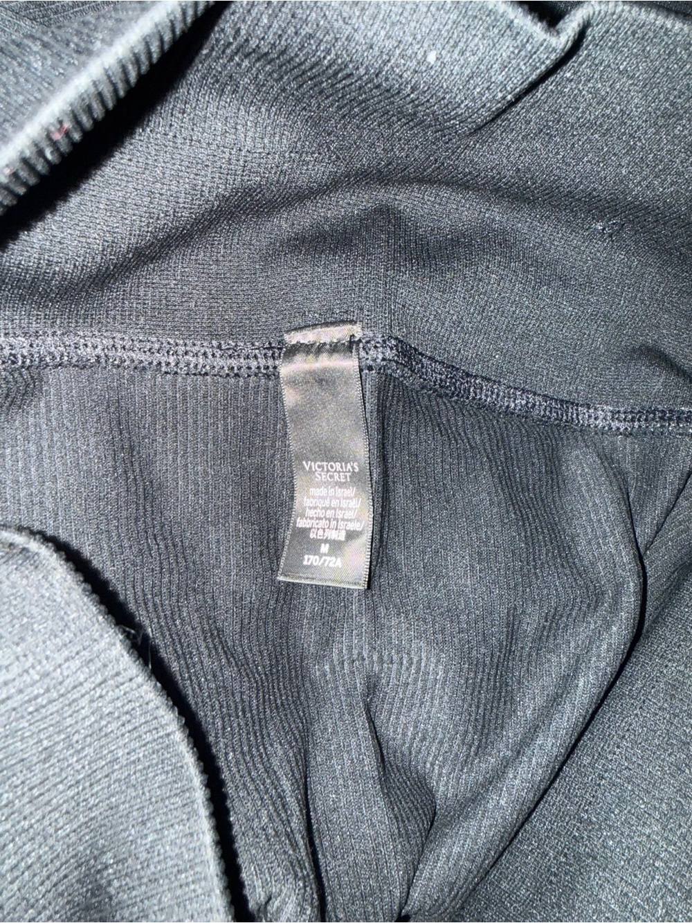 Victoria's Secret Black High-Waist Leggings - Picture 2 of 2